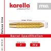 Karella Deluxe Line DL-01 Steelbarrel 22g Produktbild-Vorschau 2
