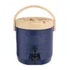 Thermogetränkebehälter, Kunststoff, 12 oder 17 Liter, blau Produktbild-Vorschau 1