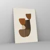 Bilder auf glas - Einteilig - Abstraktion Braun Produktbild-Vorschau 4
