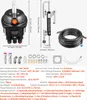 VEVOR Hydrauliczny układ kierowniczy do silnika Podgląd zdjęcia produktu 7