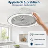 46cm Deckenventilator mit Beleuchtung - Leiser DC Motor Produktbild-Vorschau 6