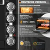 Stillstern Mini Forno Elettrico Ventilato 60L – Pizza Ø40 Anteprima dell’immagine prodotto 7
