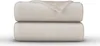 Two rolled-up blankets are stacked on top of each other against a white background. Náhled obrázku produktu