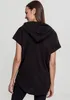 Urban Classics Damen-T-Shirt mit Kapuze Ieknae schwarz M Produktbild-Vorschau 10