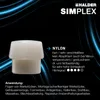 Schonhammer SIMPLEX 80 mm gumovo-nylonová rukoväť | Náhľad obrázku produktu 8