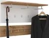 Wandgarderobe BILBAO 2-teilig, Wotan Eiche / Weiß, bietet Produktbild-Vorschau 3