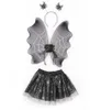 Mädchen Spider Kostüm Set - Flügel, Tüllrock & Produktbild-Vorschau 2