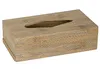 Kosmetiktücherbox 'Bambus', 24,5 x 12,5 x 10,8 cm, natur (1 Produktbild-Vorschau 2