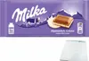 Milka Alpen-Milchcreme (100g Tafel) + usy Block Produktbild-Vorschau 1