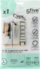 The image shows the packaging of a vacuum space-saving bag for coats. Náhled obrázku produktu