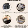 KitchenYeah© Herdabdeckplatte Schwan - Kunst - Delfter Blau Produktbild-Vorschau 7