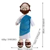 A plush doll of Jesus standing against a white background with measurement indicators. Produktbild-Vorschau