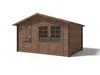 Abri de jardin en bois - 12m2 - 4x3m - Traité - Ep. 28mm - Voir les images du produit 2