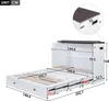 A diagram of a white murphy bed with dimensions labeled in centimeters. Produktbild-Vorschau