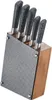 Set di coltelli premium (6 pezzi) con blocco di legno - Per Anteprima dell’immagine prodotto 1