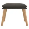 vidaXL Podnóżek ciemnoszary 45x29,5x35 cm aksamitny Podgląd zdjęcia produktu 3
