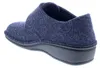 FINN COMFORT Adelboden Damen Hausschuhe dunkelblau Wollfilz Produktbild-Vorschau 14