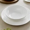 Assiette Homla SYLIA Deep White Ornament, 20 cm Voir les images du produit 4