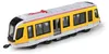 Gelbe Metallstraßenbahn 20 cm Produktbild-Vorschau 1