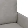 vidaXL Sofas mit Kissen 55cm Hellgrau Sperrholz Produktbild-Vorschau 7