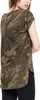 Urban Classics Ladies - Long Shaped Tee oliv camo - S Produktbild-Vorschau 4