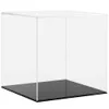 A clear acrylic display box with a black base, shown against a white background. Náhľad obrázku produktu