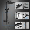 JOHO Regendusche Duschsystem Thermostat Duschset mit Produktbild-Vorschau 5