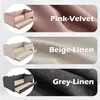 A collage of three different color options for a daybed with a pull-out trundle bed. Produktbild-Vorschau