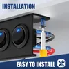 CENTRALSYSTEMS Schalterleiste E3712, 6 Schalter, 12 V Produktbild-Vorschau 3