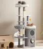 Feandrea Kratzbaum, 152 cm, mehrstöckiger Katzenbaum mit 2 Produktbild-Vorschau 8