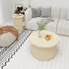 MODFU  Couchtisch, Runder Beistelltisch,Kaffeetisch mit Produktbild-Vorschau 2