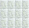 12 sztuk Sztuczne kwiaty Panele ścienne 60x40cm Kwiatowy Podgląd zdjęcia produktu 1