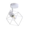 ZMH Deckenlampe E14 Deckenspots Deckenleuchte Weiss 350° Produktbild-Vorschau 9