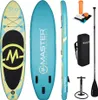 A collection of paddleboard accessories and the paddleboard itself, displayed from multiple angles. Náhled obrázku produktu