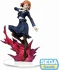 A figure of an anime character standing on a red, abstract base. Náhľad obrázku produktu