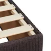 Boxspringbett mit Matratze Dunkelbraun 120x200 cm Stoff Produktbild-Vorschau 11