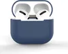 Mäkké silikónové puzdro na slúchadlá Apple AirPods 3 tmavo Náhľad obrázku produktu 1