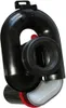 A black plumbing fixture with red and white accents, isolated on a white background. Anteprima dell’immagine prodotto