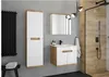 Spiegelschaaf voor de badkamer, hangend, wit, glanzend, 60 Productafbeelding-voorbeeld 2