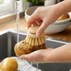 Obst und Gemüsebürsten Set mit Naturborsten aus Holz und Produktbild-Vorschau 3
