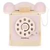 Retro-Holztelefon - pastellrosa Produktbild-Vorschau 5