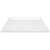 vidaXL Duschwanne Anti-Rutsch Weiß 80x100x4 cm ABS Produktbild-Vorschau 3