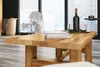 Couchtisch Ringo aus Wildeiche massiv 80x80x40 cm mit Produktbild-Vorschau 2