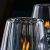 Szklany świecznik w kształcie przezroczystej lampy stołowej Podgląd zdjęcia produktu 4