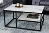 Couchtisch 90cm Marmor Design Tisch Modern Wohnzimmer JETZT Produktbild-Vorschau 2