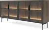 BETTSO ILUMI 4D Kommode – Eiche Dunin Sideboard mit LED & Produktbild-Vorschau 1