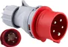 CEE Stecker mit Phasenwender 32A 5-polig IP44 400V Produktbild-Vorschau 1