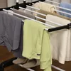 HOMCOM Wäscheständer Kleiderständer mit Rollen Produktbild-Vorschau 9