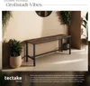 2 Sitzbänke Fairfield - Industrial Holz dunkel, rustikal Produktbild-Vorschau 4