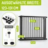 BOMI® Türschutzgitter Miko zum Klemmen 63-161 cm | Ohne Produktbild-Vorschau 3